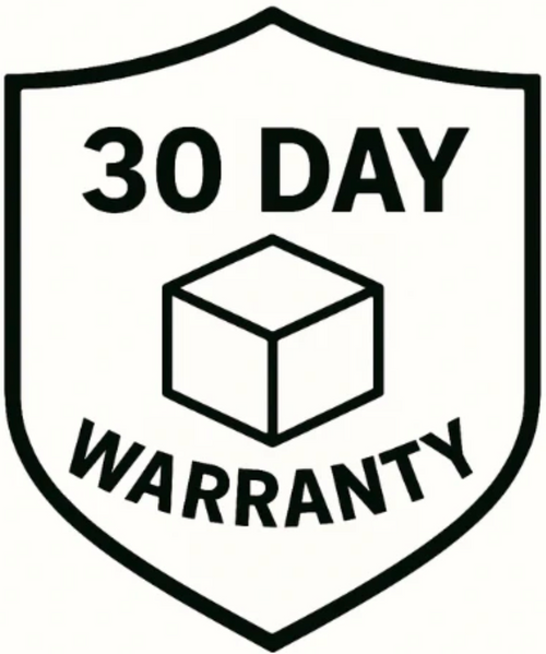 +30 Day Warranty